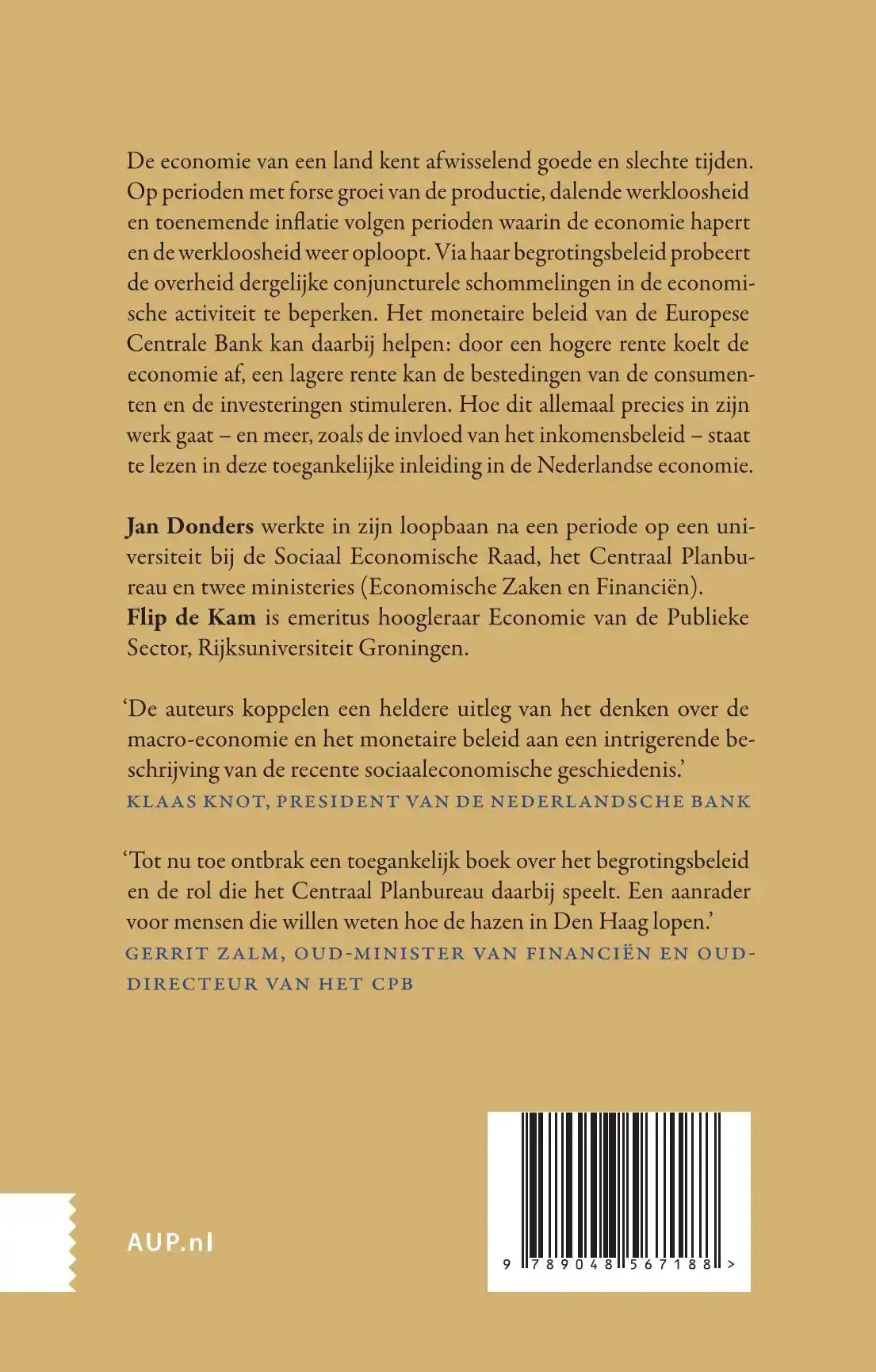 DE WERKING VAN DE NEDERLANDSE ECONOMIE