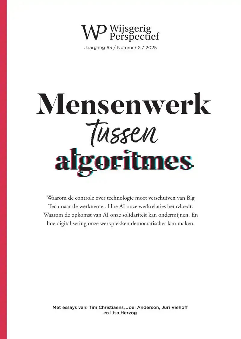 MENSENWERK TUSSEN ALGORITMES