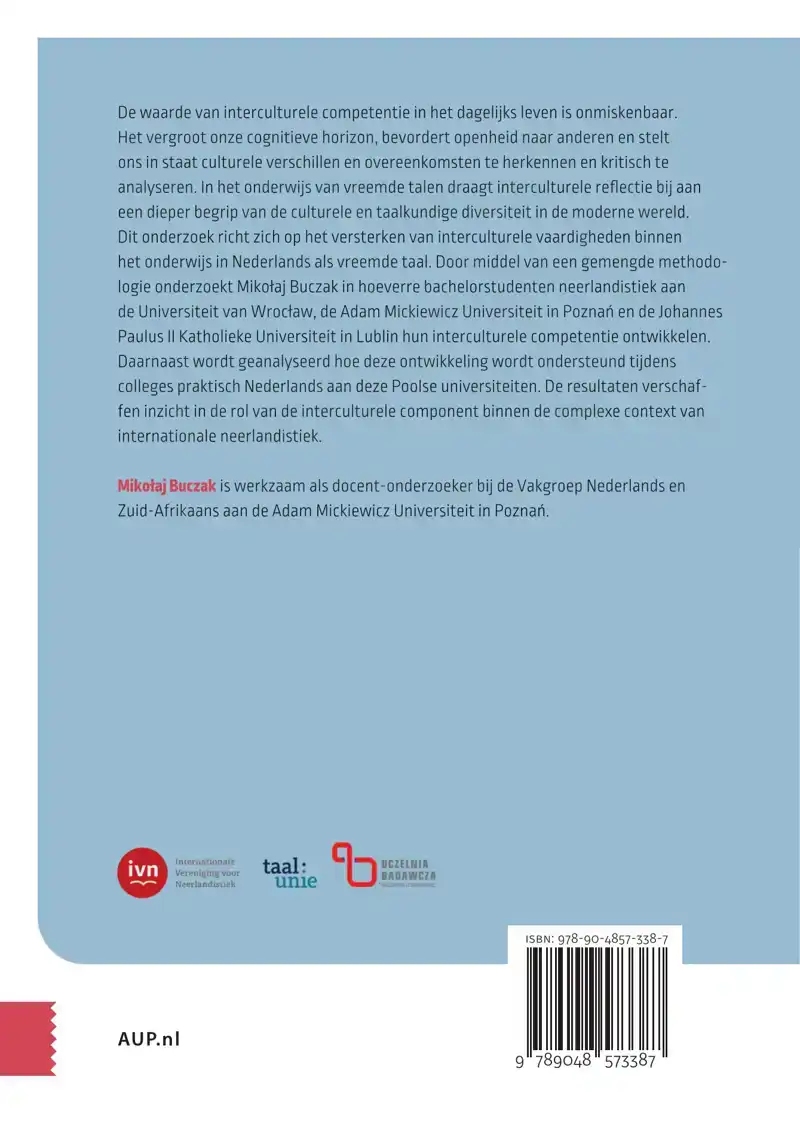 INTERCULTURELE COMPETENTIE IN HET UNIVERSITAIR ONDERWIJS IN