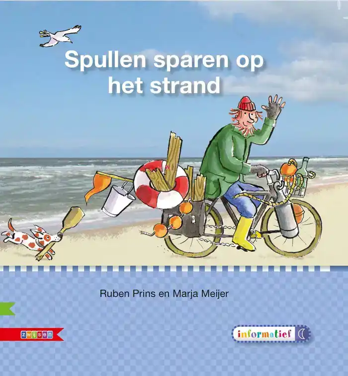 SPULLEN SPAREN OP HET STRAND