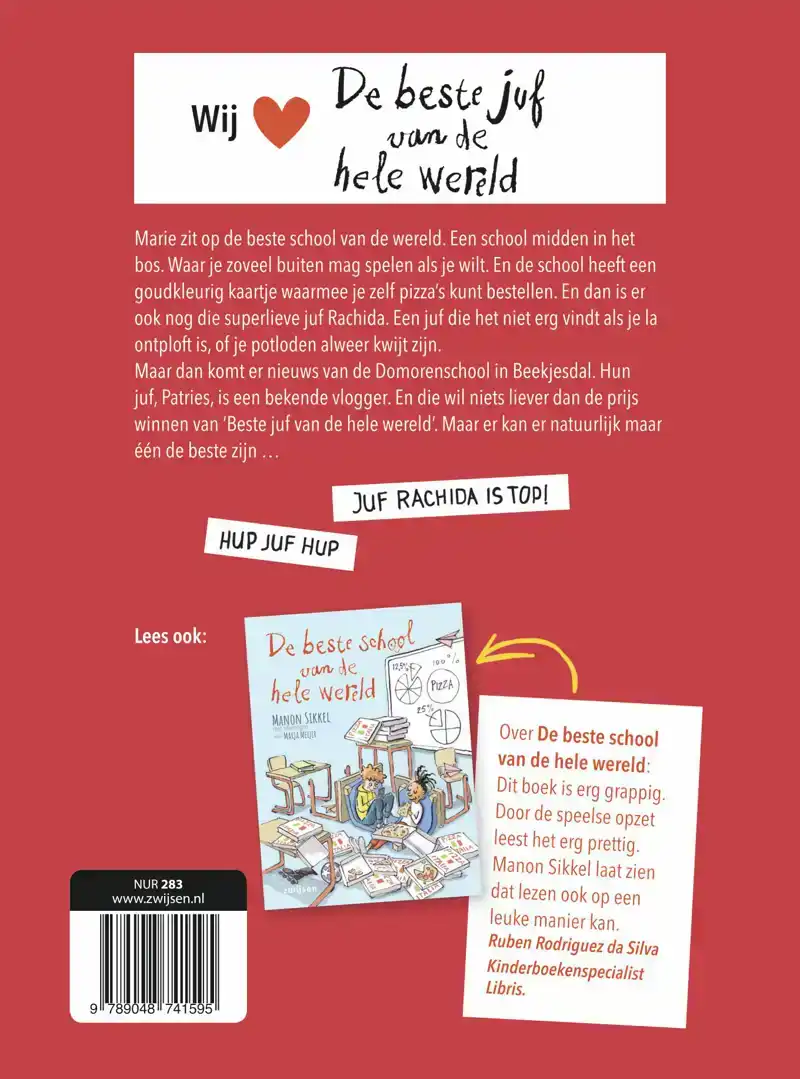 DE BESTE JUF VAN DE HELE WERELD