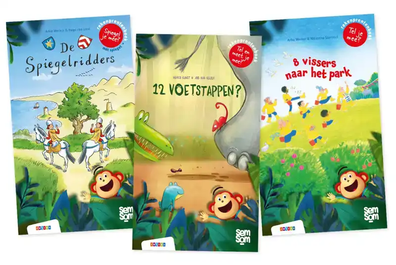 PAKKET SEMSOM PRENTENBOEKEN (3 TITELS)