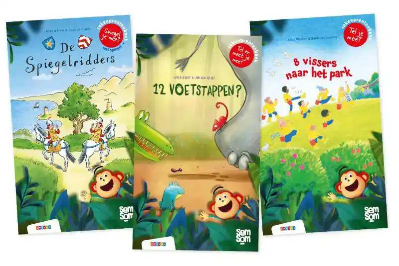 PAKKET SEMSOM PRENTENBOEKEN (3 TITELS)