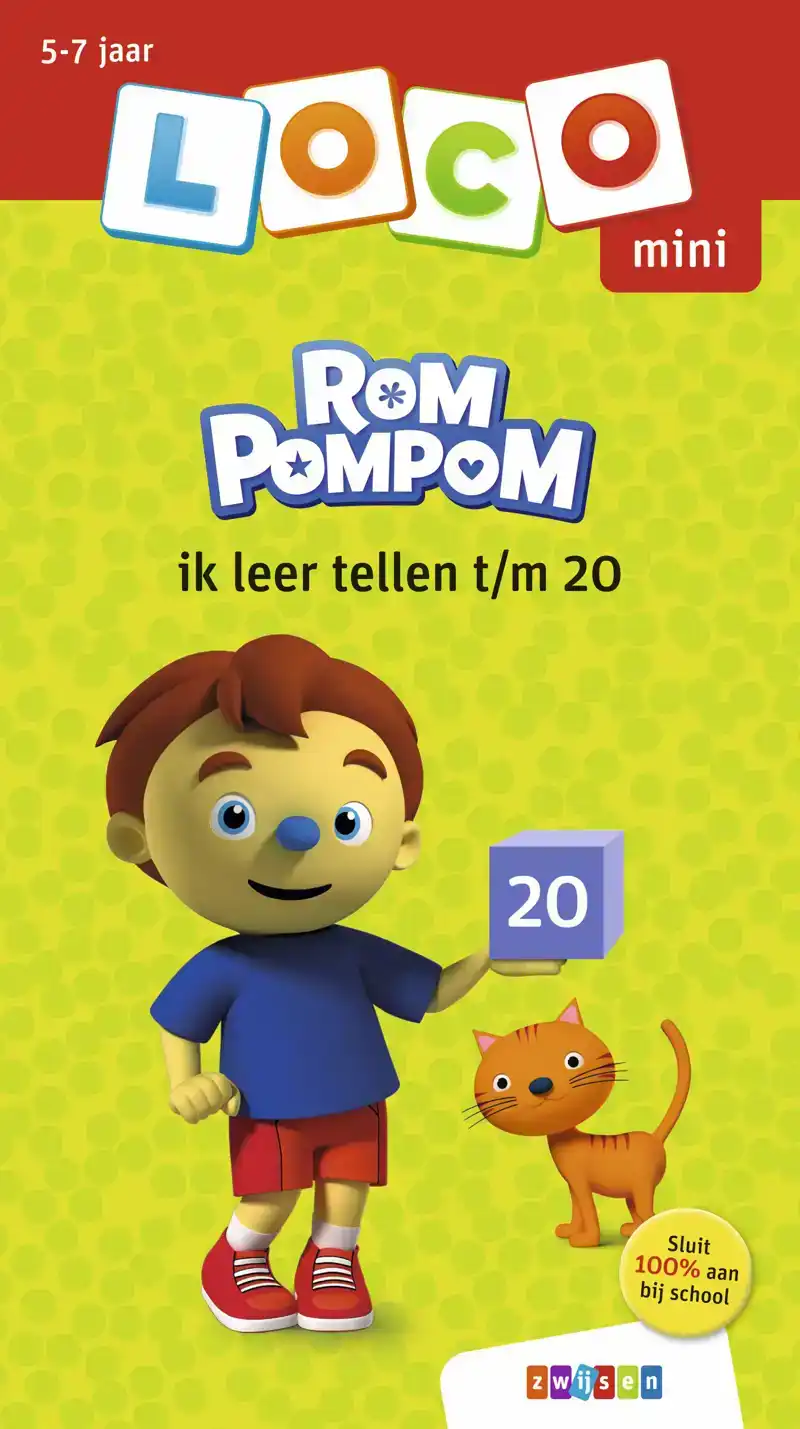 ROMPOMPOM IK LEER TELLEN T/M 20