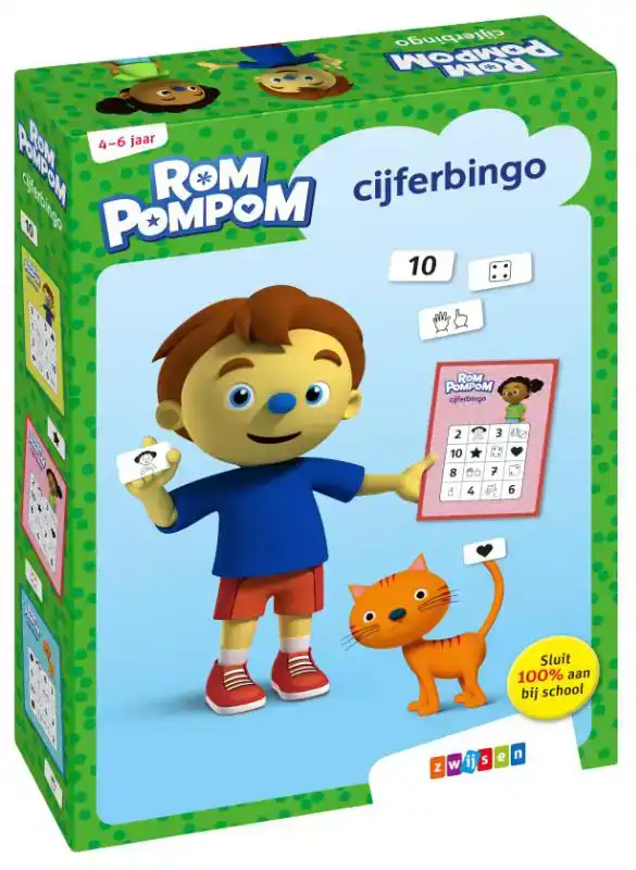 ROMPOMPOM CIJFERBINGO