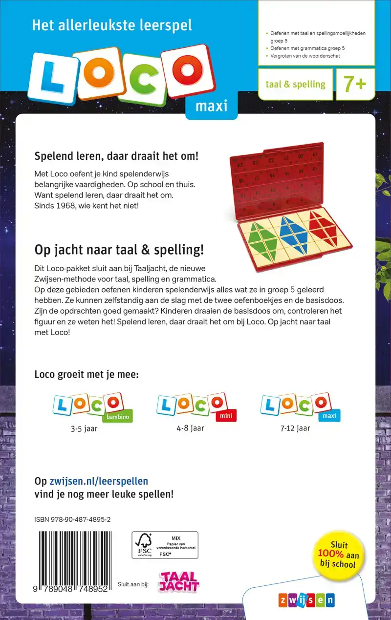 LOCO MAXI TAALJACHT PAKKET