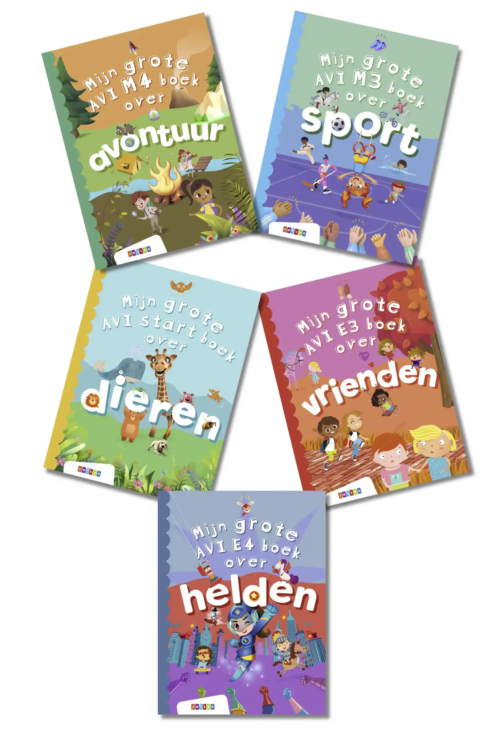 PAKKET MIJN GROTE AVI BOEKEN (5 TITELS)