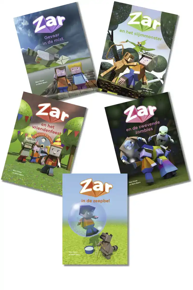 PAKKET ZAR (5 TITELS)