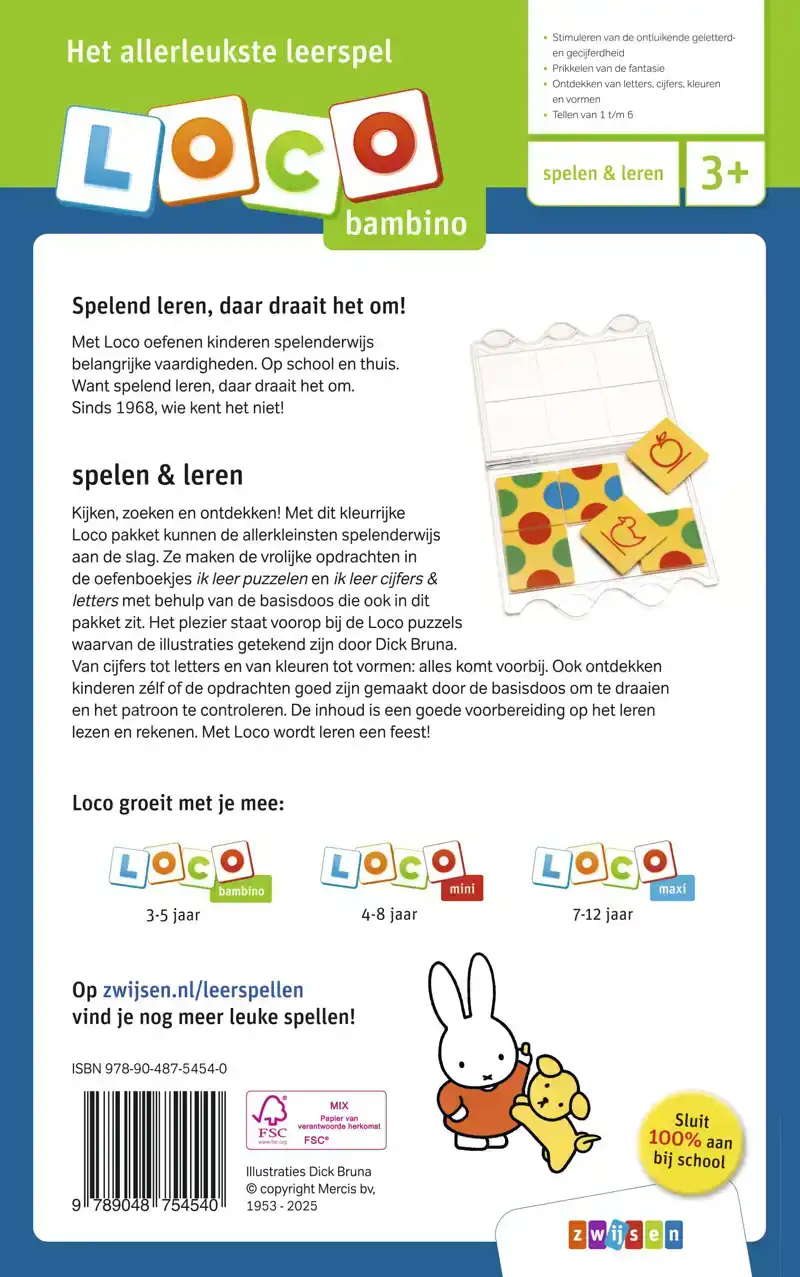 NIJNTJE PAKKET SPELEN & LEREN