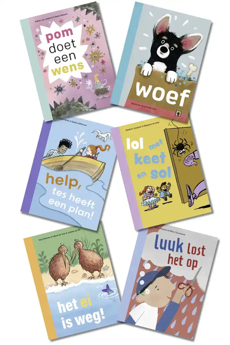 PAKKET IK LEES AVI M3 (6 TITELS)