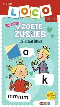 DE ZOETE ZUSJES SPELEN MET LETTERS