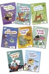 PAKKET 2 AVI STRIPS GROEP 3 EN 4 (8 TITELS)