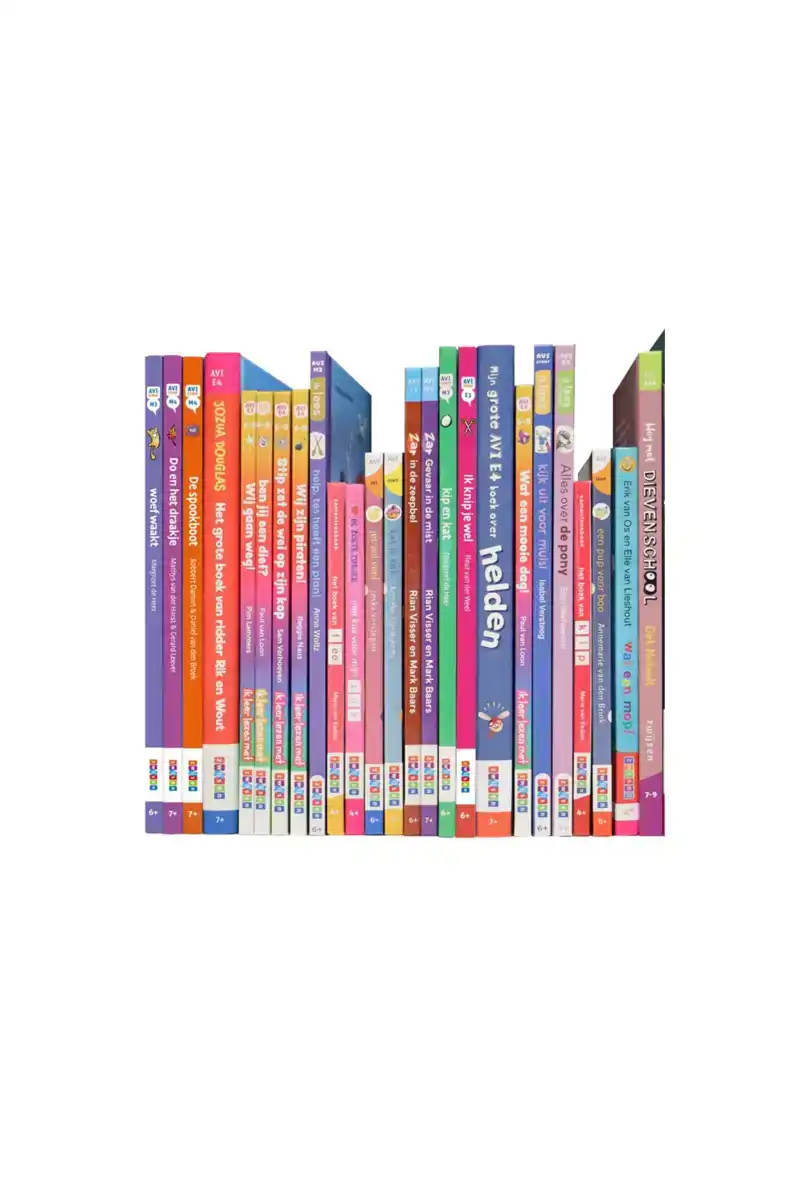 PAKKET BASISASSORTIMENT MEDIUM 6 (25 TITELS)