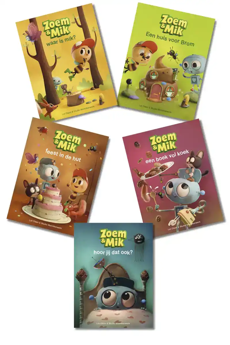 PAKKET ZOEM & MIK GROEP 3 (5 TITELS)