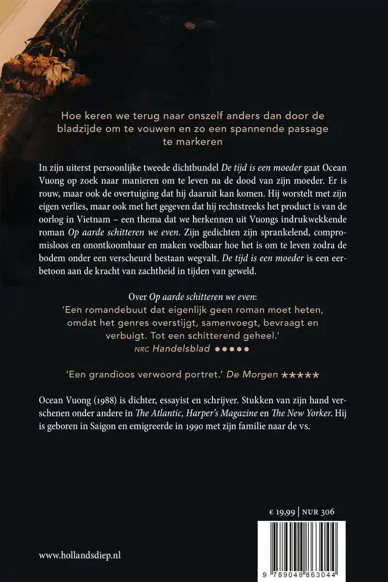 DE TIJD IS EEN MOEDER