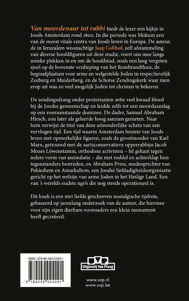 VAN MOORDENAAR TOT RABBI