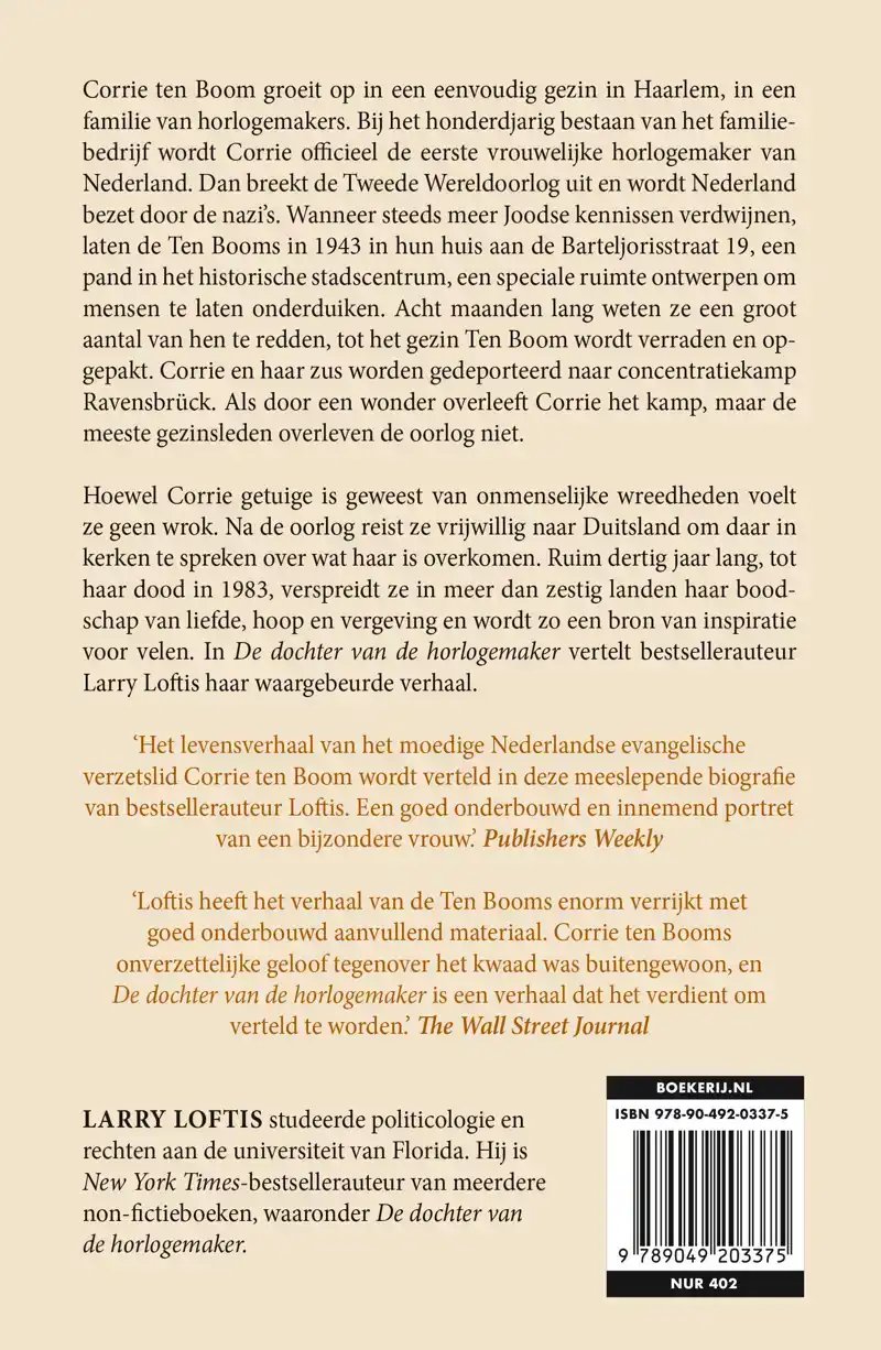 DE DOCHTER VAN DE HORLOGEMAKER