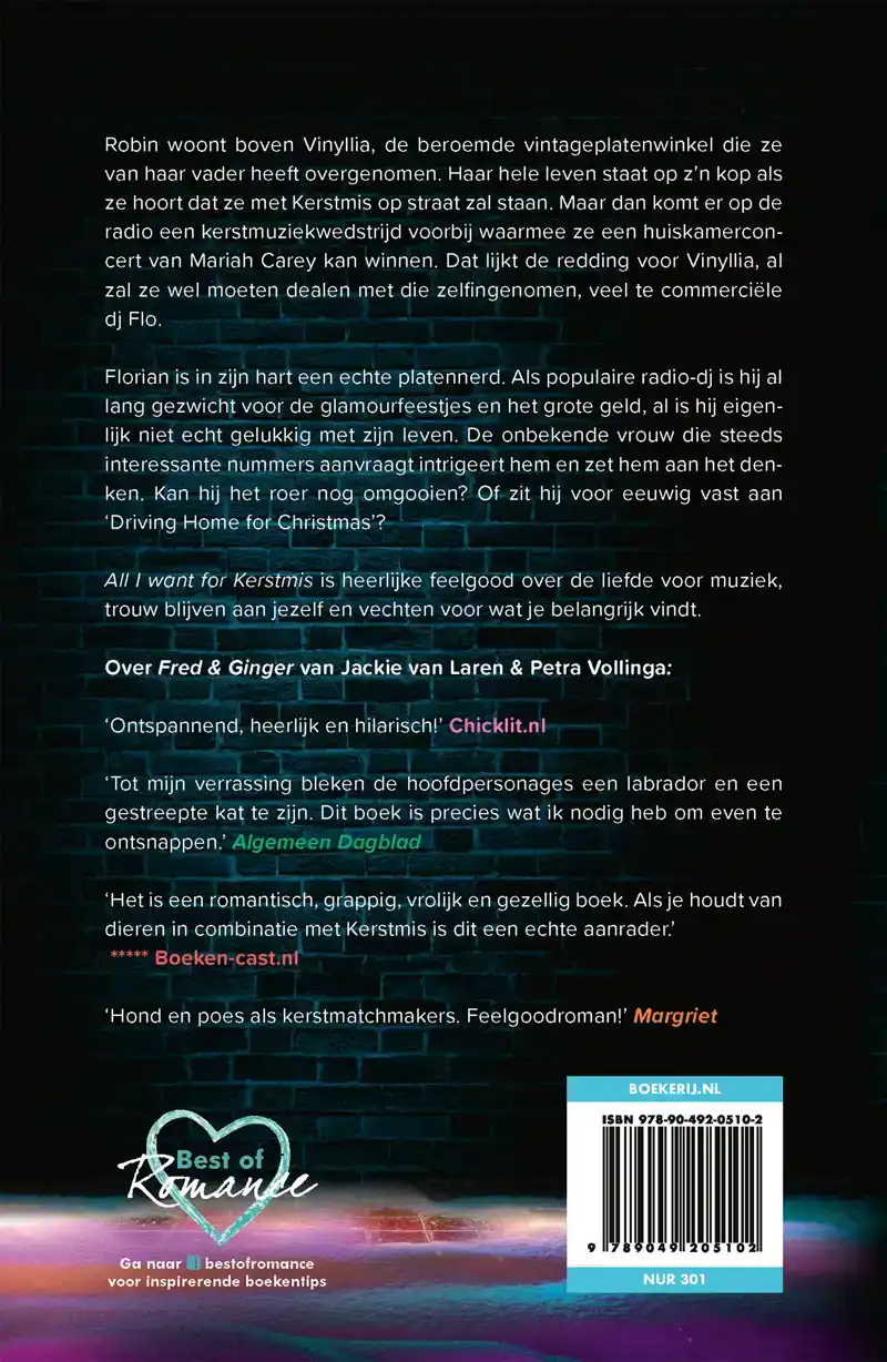 ALL I WANT FOR KERSTMIS