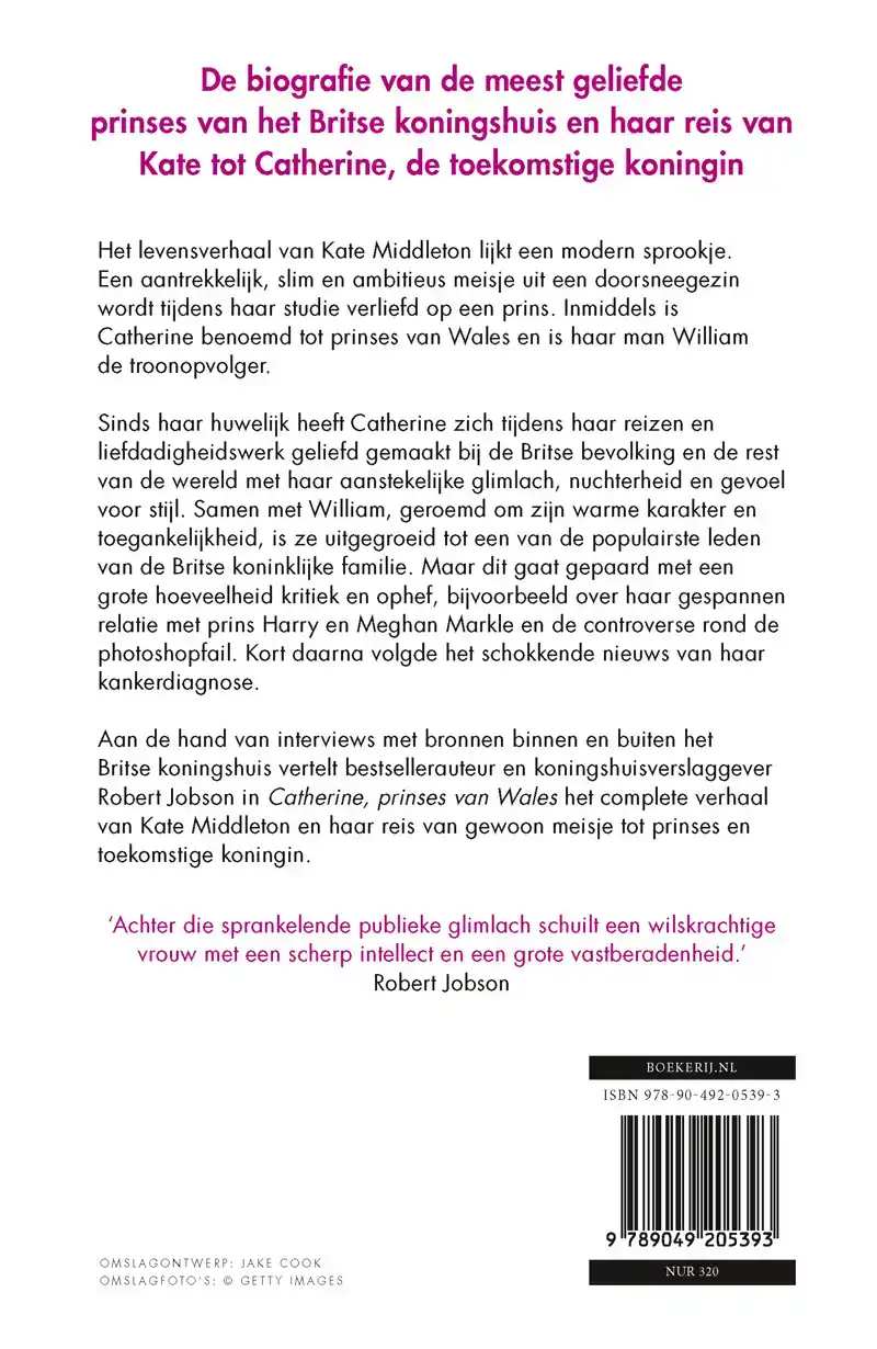 CATHERINE, PRINSES VAN WALES