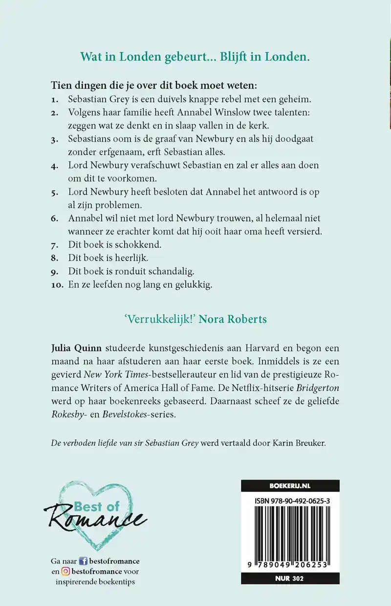 DE VERBODEN LIEFDE VAN SIR SEBASTIAN GREY