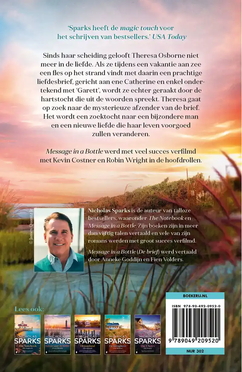 MESSAGE IN A BOTTLE (DE BRIEF)