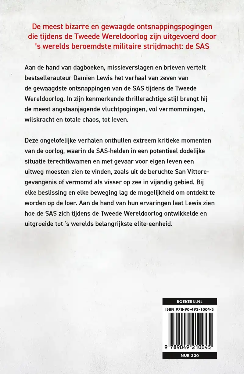 SAS: ONTSNAPPEN AAN DE NAZI'S