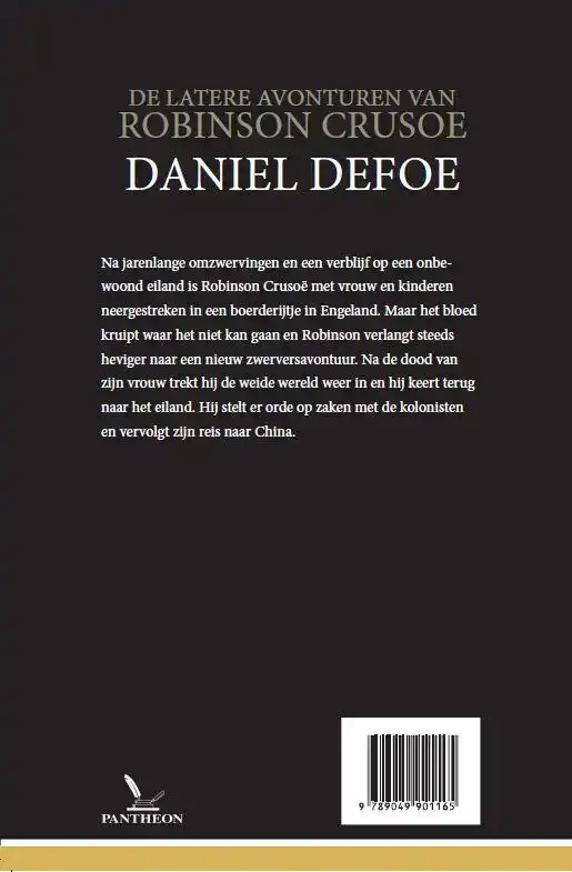 DE LATERE AVONTUREN VAN ROBINSON CRUSOE