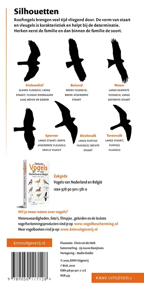 SET MINIGIDS ROOFVOGELS VAN NEDERLAND EN BELGIE