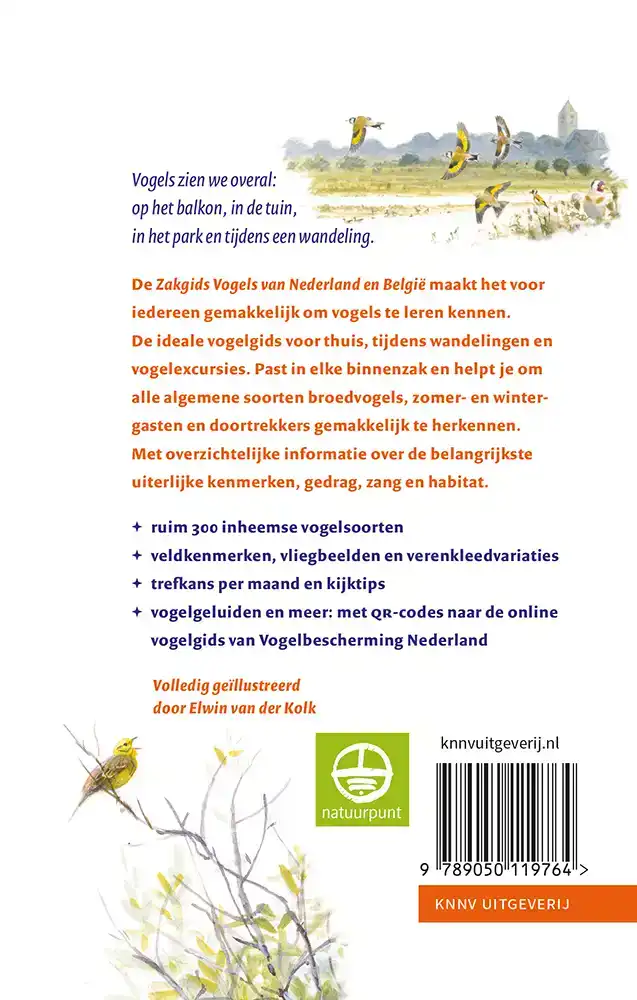 ZAKGIDS VOGELS VAN NEDERLAND EN BELGIE