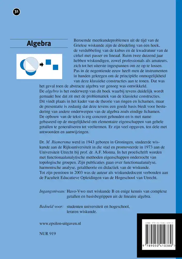 ALGEBRA