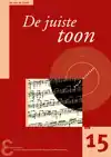 DE JUISTE TOON