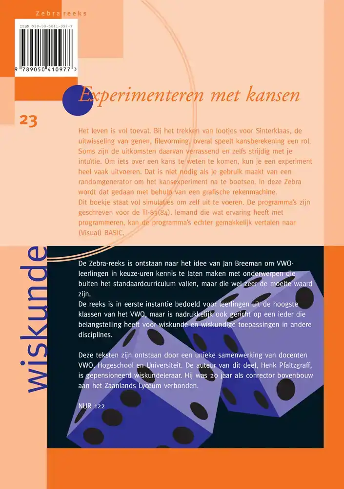 EXPERIMENTEREN MET KANSEN