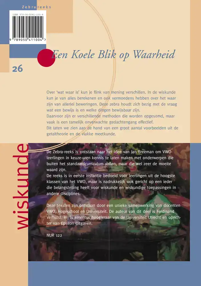 EEN KOELE BLIK OP WAARHEID