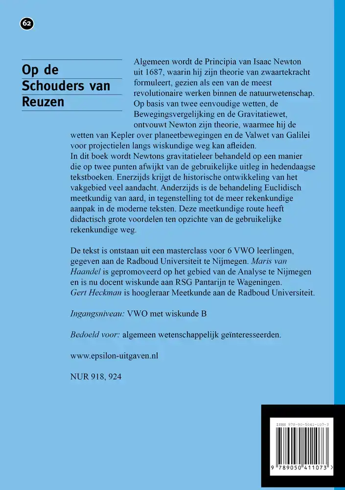 OP DE SCHOUDERS VAN REUZEN