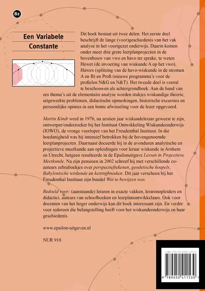 EEN VARIABELE CONSTANTE