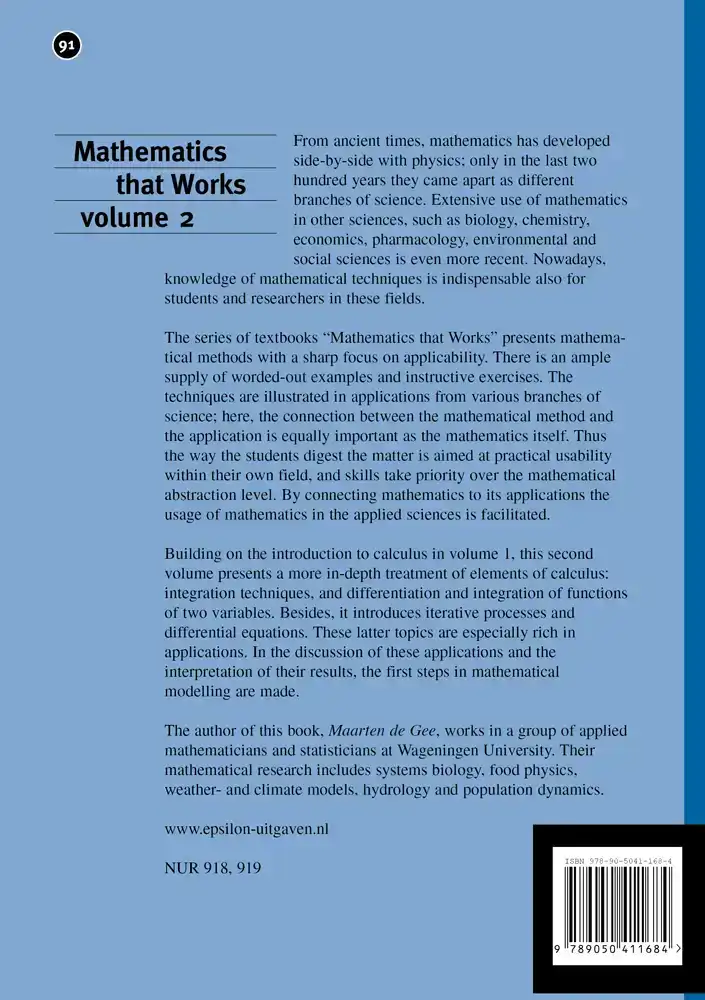 MATHEMATICS THAT WORKS