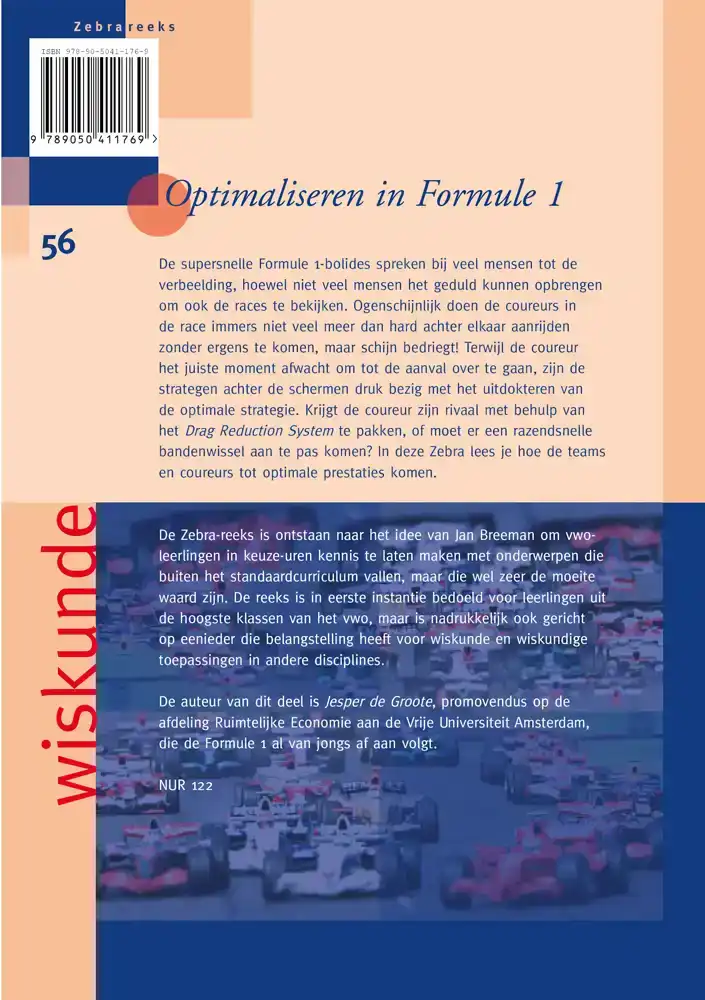 OPTIMALISEREN IN FORMULE 1