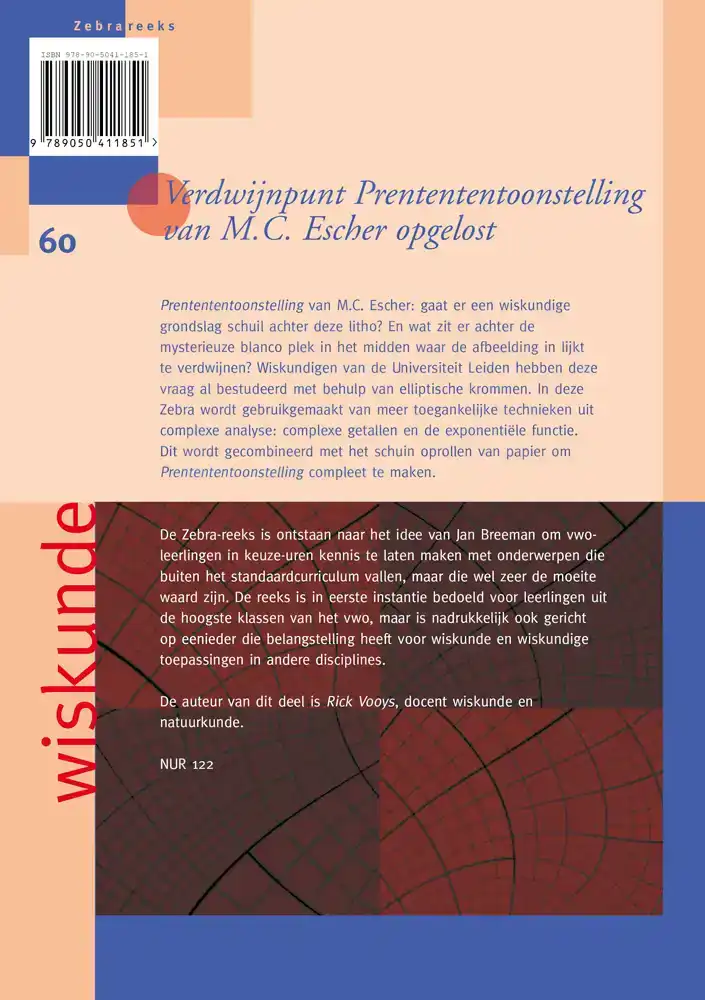VERDWIJNPUNT PRENTENTENTOONSTELLING VAN M.C. ESCHER OPGELOST