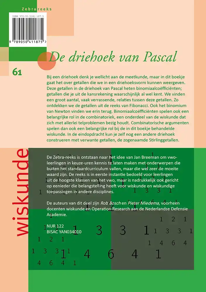 DE DRIEHOEK VAN PASCAL