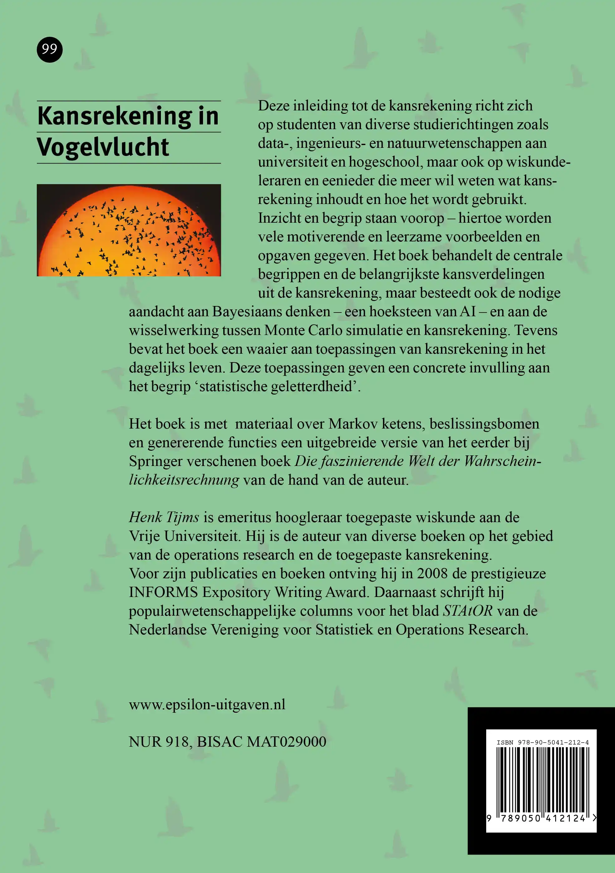 KANSREKENING IN VOGELVLUCHT