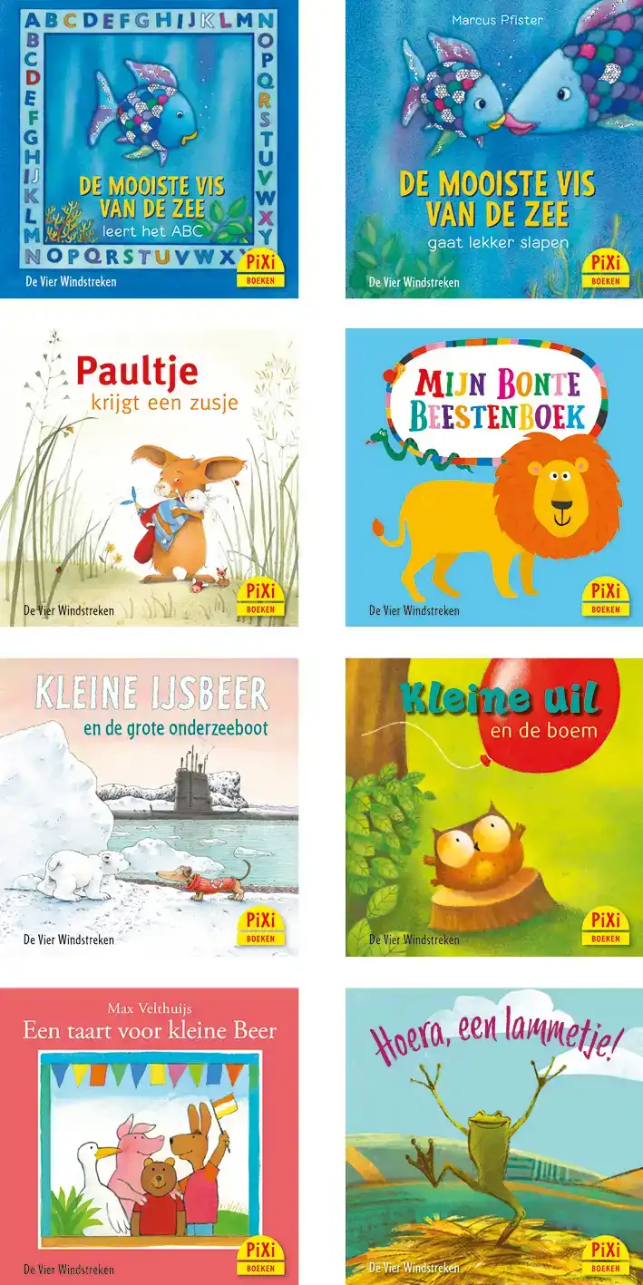 DE VIER WINDSTREKEN TOPPERS II, 8 X 8 EX.