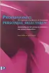 PROFESSIONEEL PERSONEEL SELECTEREN