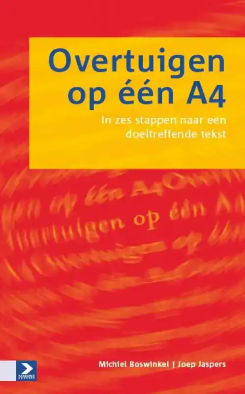 OVERTUIGEN OP EEN A4
