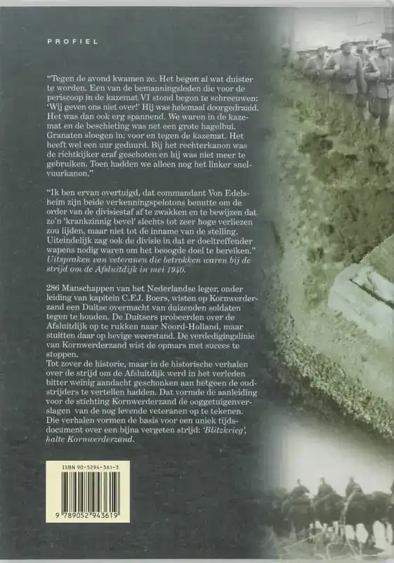 BLITZKRIEG, HALTE KORNWERDERZAND