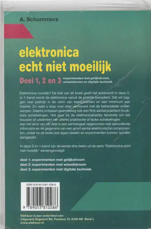 ELEKTRONICA ECHT NIET MOEILIJK