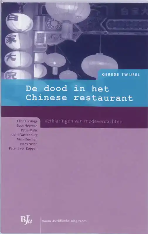 DE DOOD IN HET CHINESE RESTAURANT