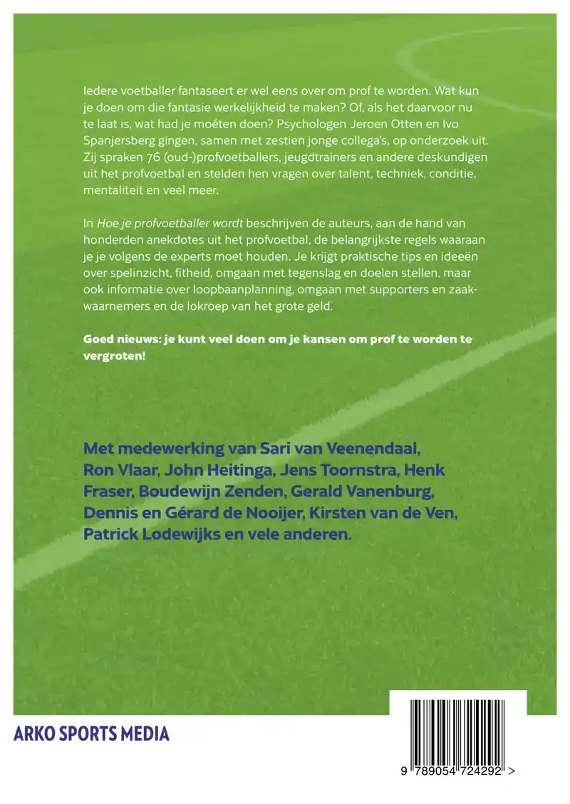 HOE JE PROFVOETBALLER WORDT