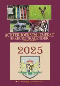 ACHTERHOEKSE & LIEMERSE SPREUKENKALENDER 2025