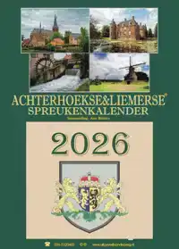 ACHTERHOEKSE & LIEMERSE SPREUKENKALENDER 2026