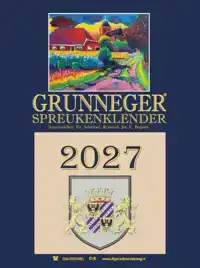 GRUNNEGER SPREUKENKLENDER 2027